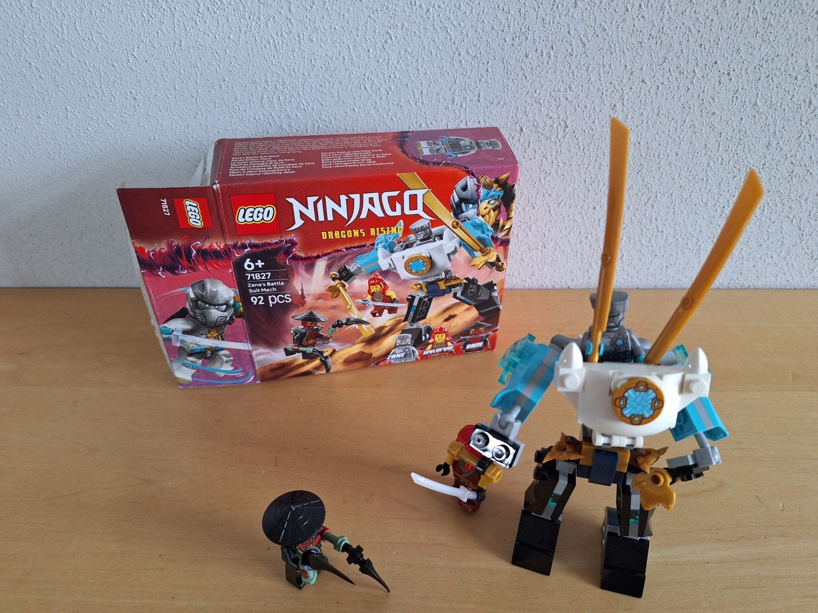 Lego Ninjago Zane's Draken Battle Mech 71827, Lego, Ophalen of Verzenden, Zo goed als nieuw, Ninjago