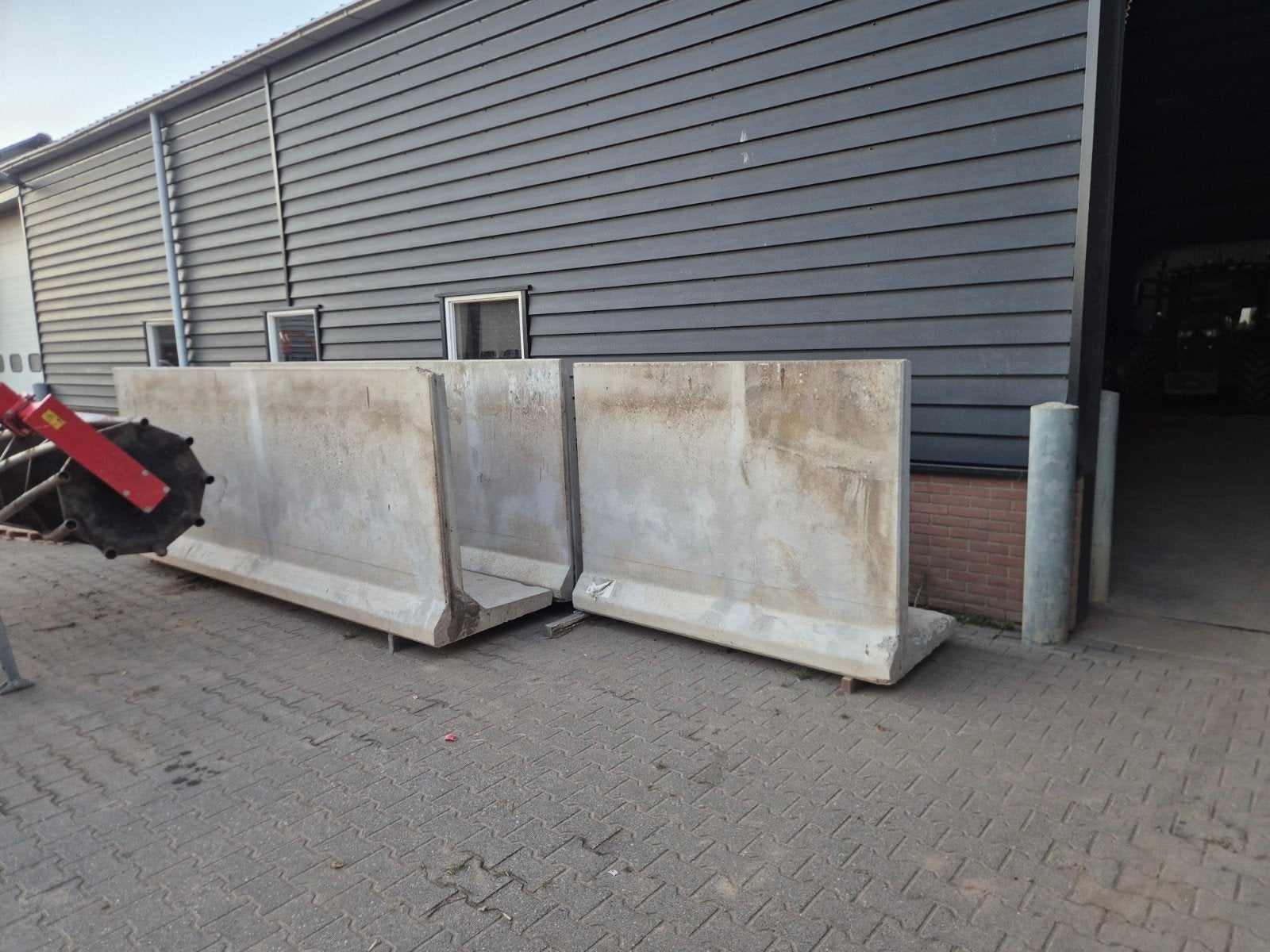 Keerwanden beton 150 cm hoog, 10 meter totaal, Tuin en Terras, Ophalen, Minder dan 100 cm