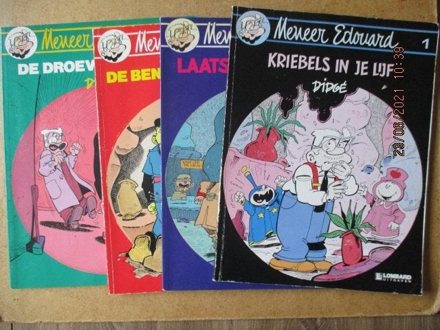 adv3605 meneer edouard, Eén stripboek, Ophalen, Gelezen