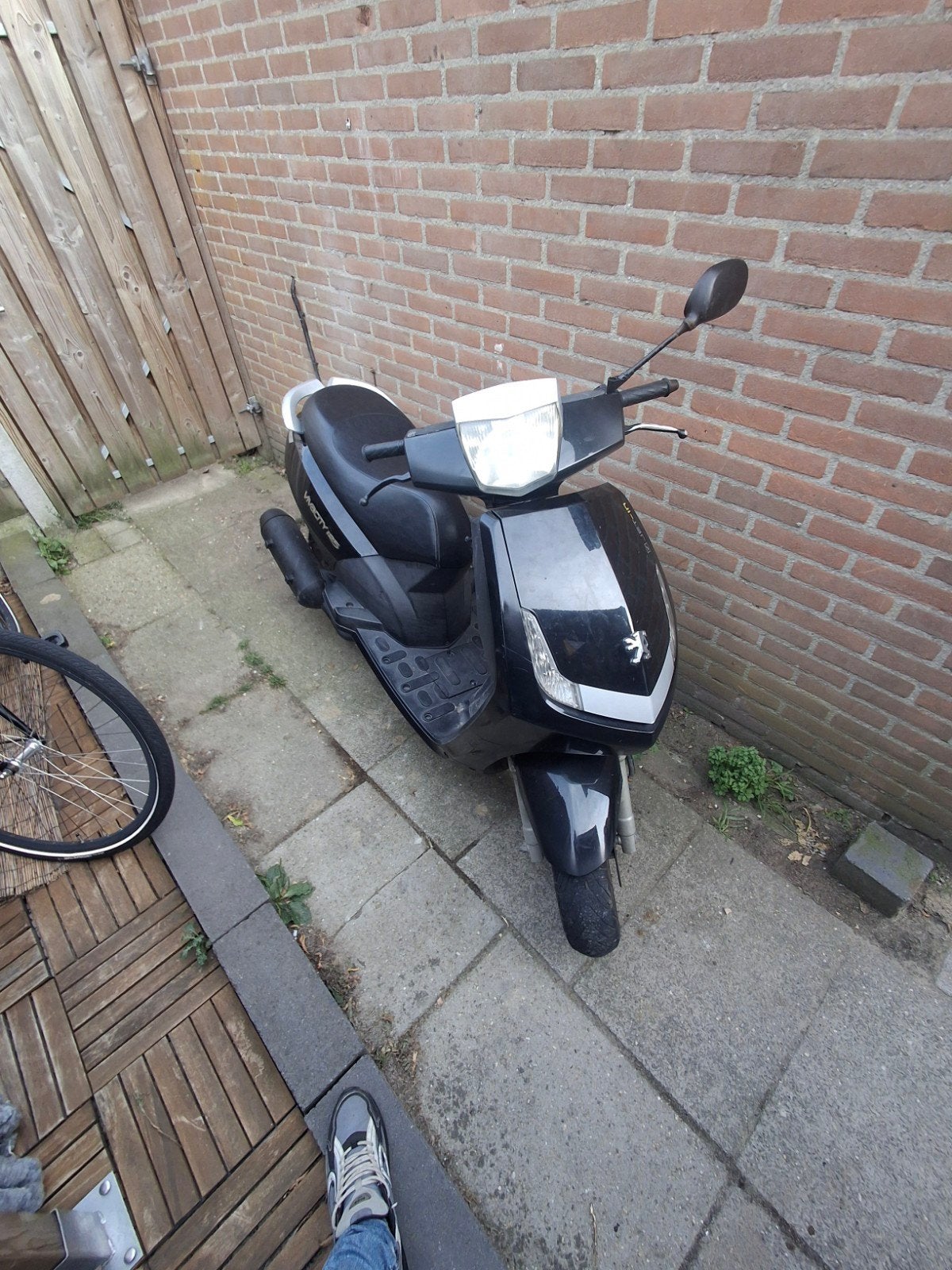 Peugeot Vivacity 125 Scooter - Zwart, Fietsen en Brommers, Scooters | Peugeot, Ophalen of Verzenden, Gebruikt, Benzine, Vivacity