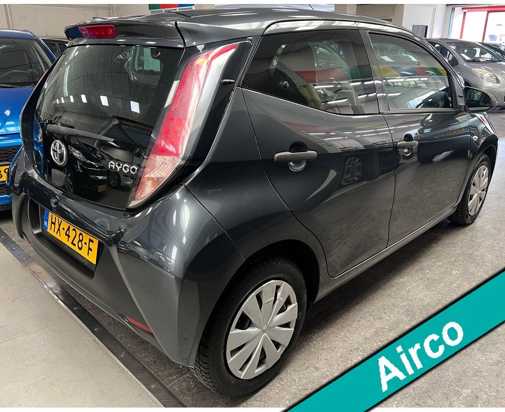 Toyota Aygo 1.0 VVT-i x-now 2e Eigenaar - NAP - Cruise - Air, Voorwielaandrijving, Stof, 4 stoelen, Origineel Nederlands