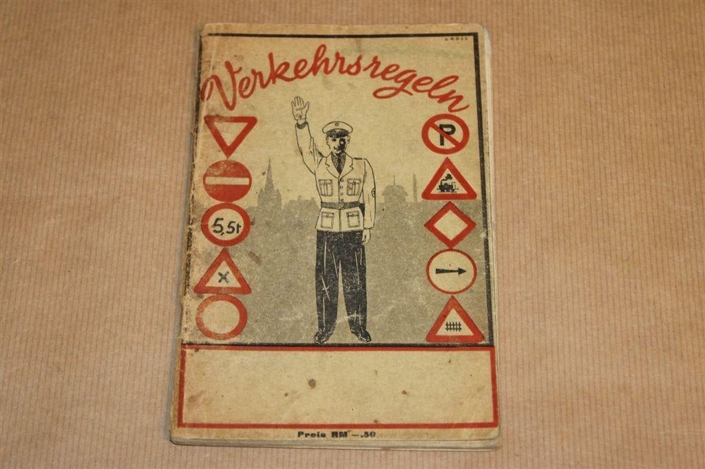Verkehrsregeln - Zeldzame Duitse uitgave 1938, Ophalen of Verzenden, Gelezen, Europa