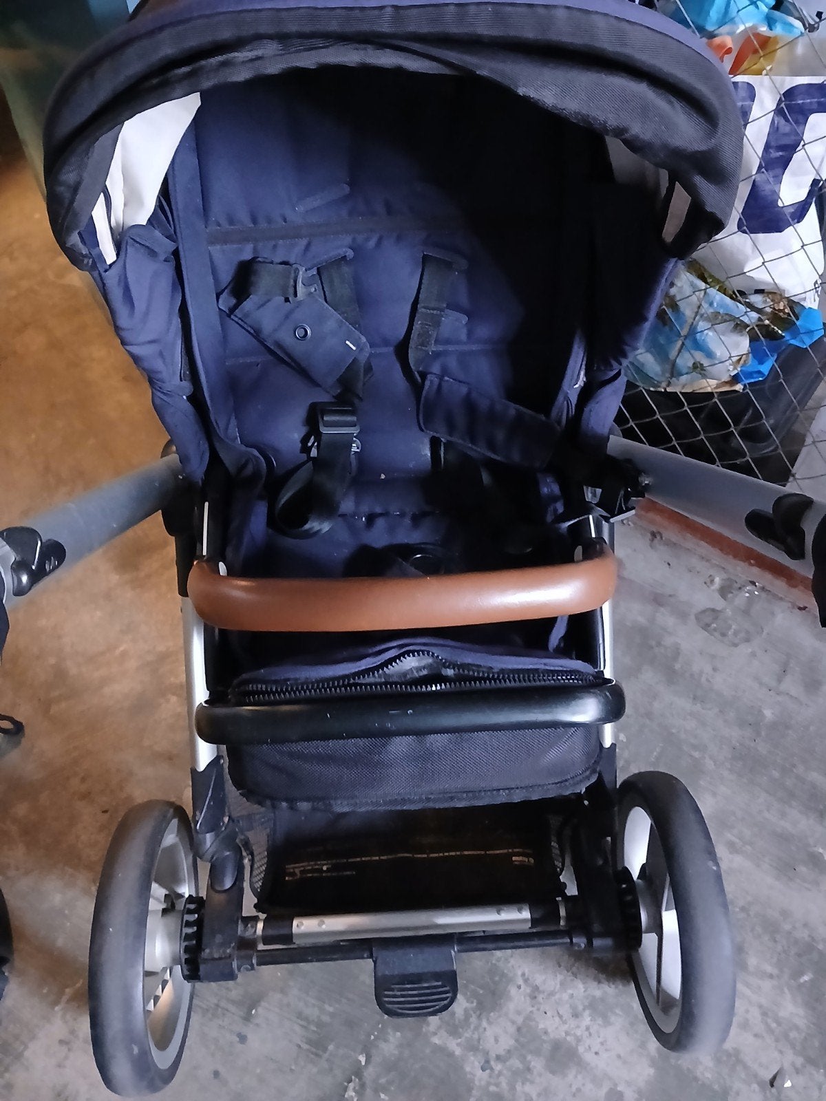 Mutsy 3-in-1 kinderwagen met reiswieg en autostoeltje, Ophalen, Gebruikt, Mutsy, Met reiswieg