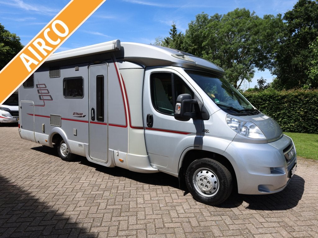 Hymer Tramp 674 SL enkele bedden | dakairco, Niet ingevuld, Ringverwarming, Fiat, Tot en met 2