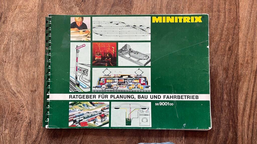 Minitrix N spoor plan boek, Ophalen of Verzenden