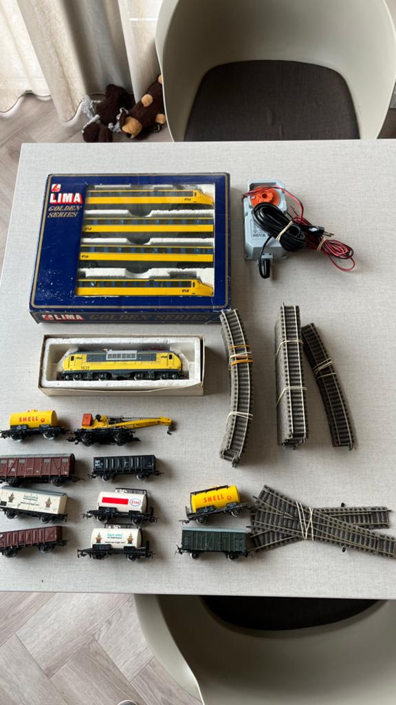 Hondekop / Fleischmann profirails/ piko locomotief ( getest), Hobby en Vrije tijd, Modeltreinen | H0, Gebruikt, Ophalen of Verzenden