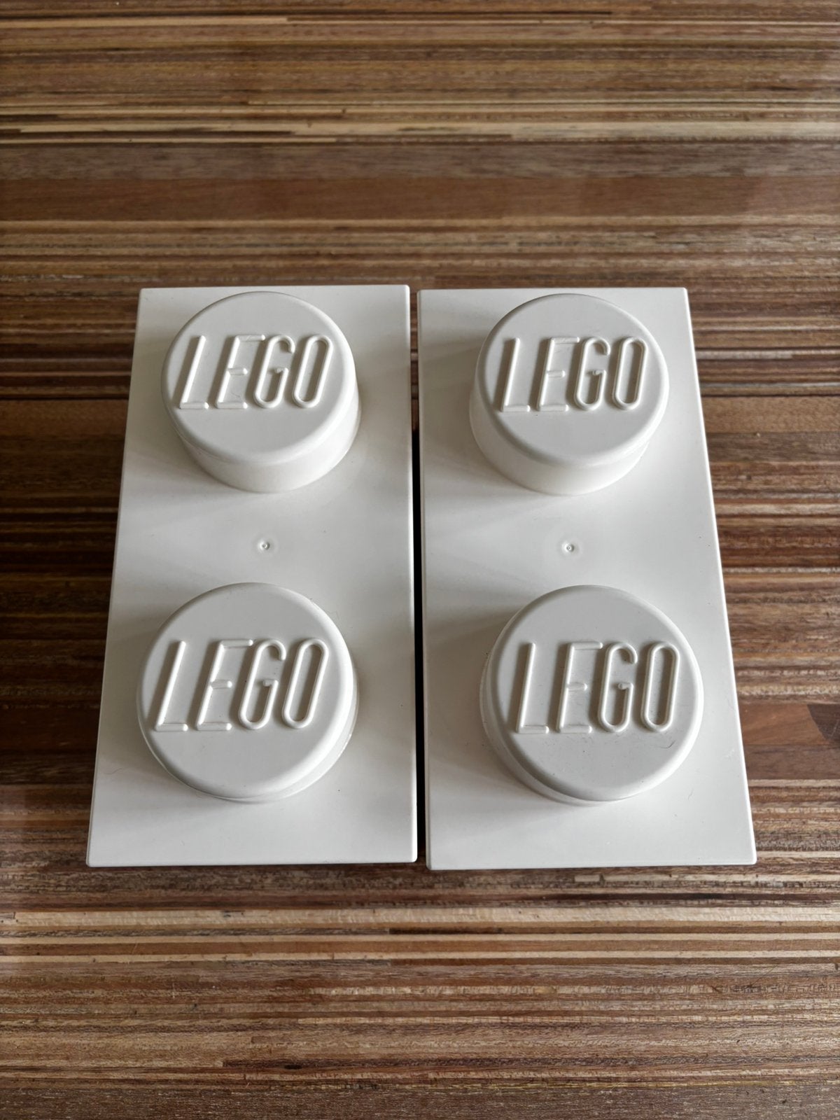 2 witte opbergdozen van Lego, Ophalen of Verzenden, Zo goed als nieuw, Overige typen, Lego