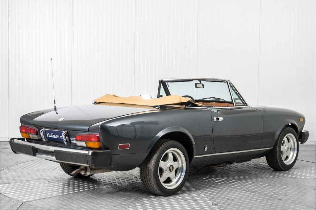 Fiat Spider 2000 (bj 1981), Auto's, Fiat, Achterwielaandrijving, Overige modellen, 4 cilinders, Cabriolet