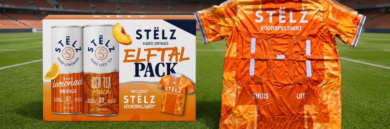 Stëlz WK Voorspelshirt S/M, Kleding | Dames, T-shirts, Maat 38/40 (M), Nieuw, Oranje, Ophalen of Verzenden