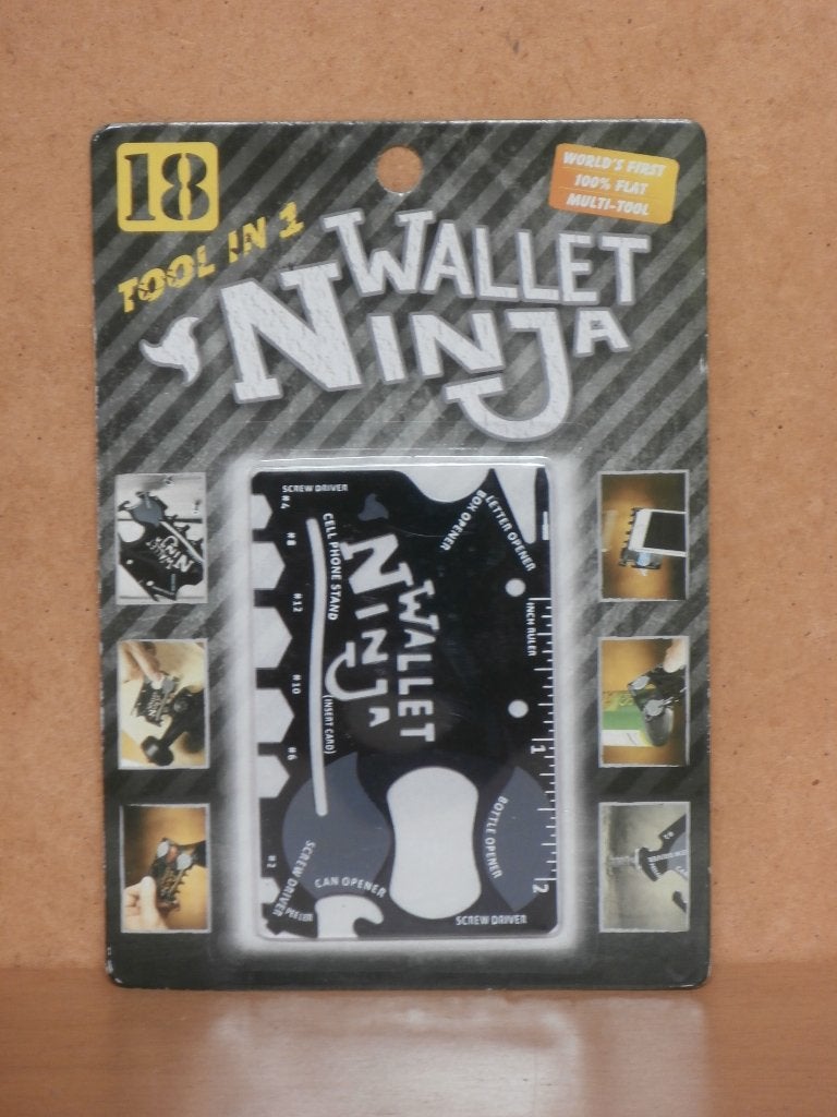 Foto 5 van Wallet Ninja 18-1 tool multitool Creditcard past portemonnee