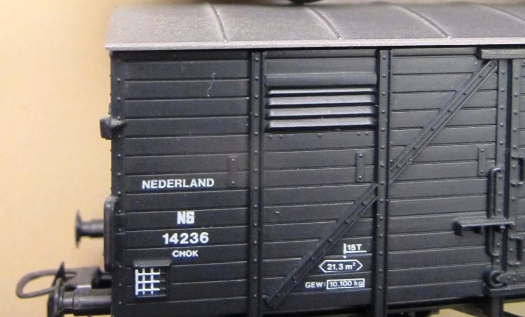 ROCO H0: vlakdakwagon grijs NS CHOK +OVP ook voor Märklin, Gelijkstroom, Wagon, Ophalen of Verzenden, Roco