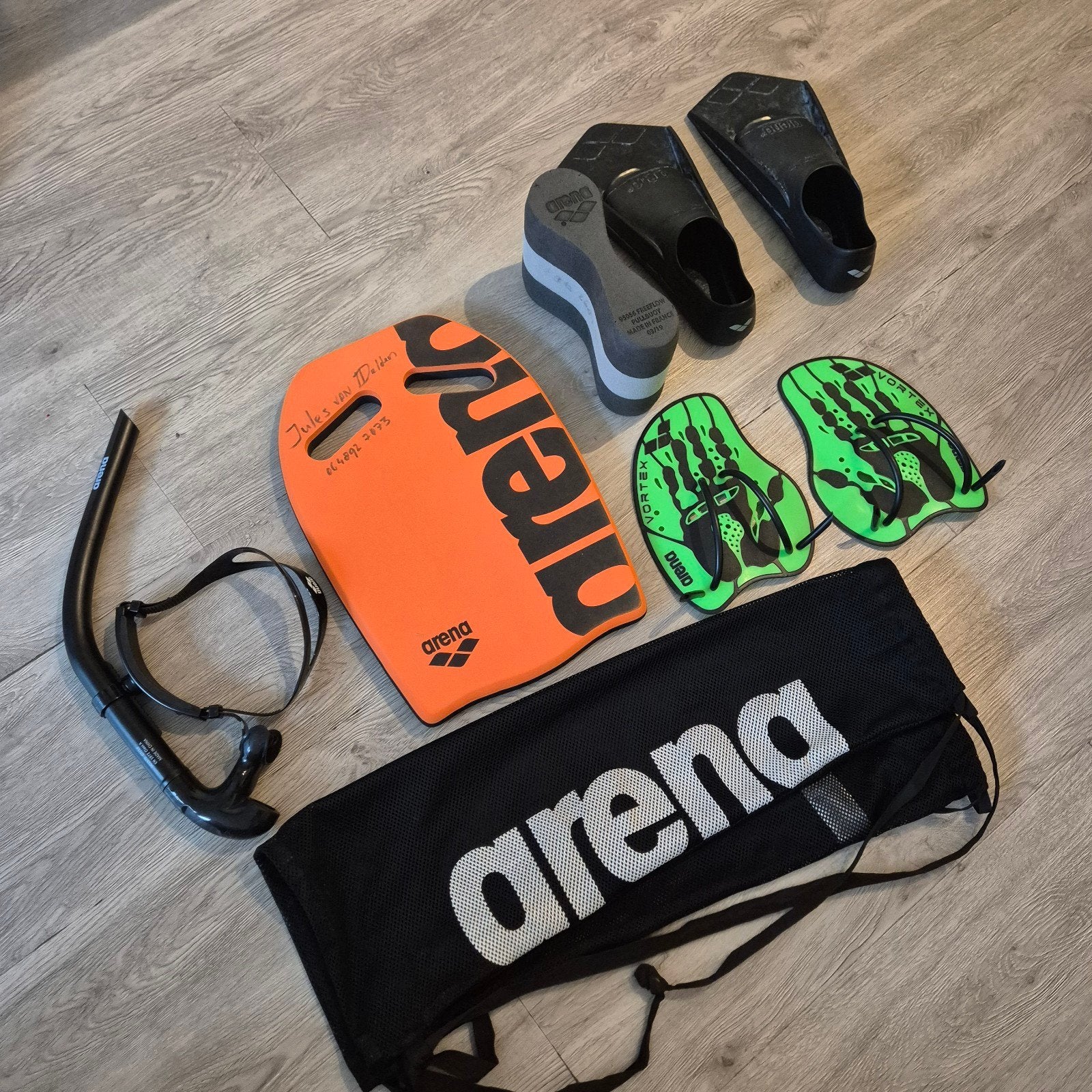 KNZB MijnZwemcoach pakket uitgebreid sport artikelen, Ophalen of Verzenden