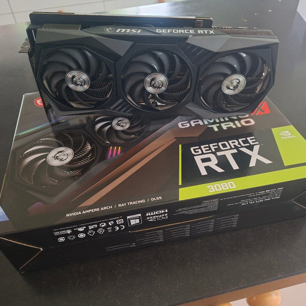MSI Gaming trio RTX 3080 10gb, Computers en Software, Videokaarten, Gebruikt, GDDR6, PCI-Express 4, Ophalen of Verzenden