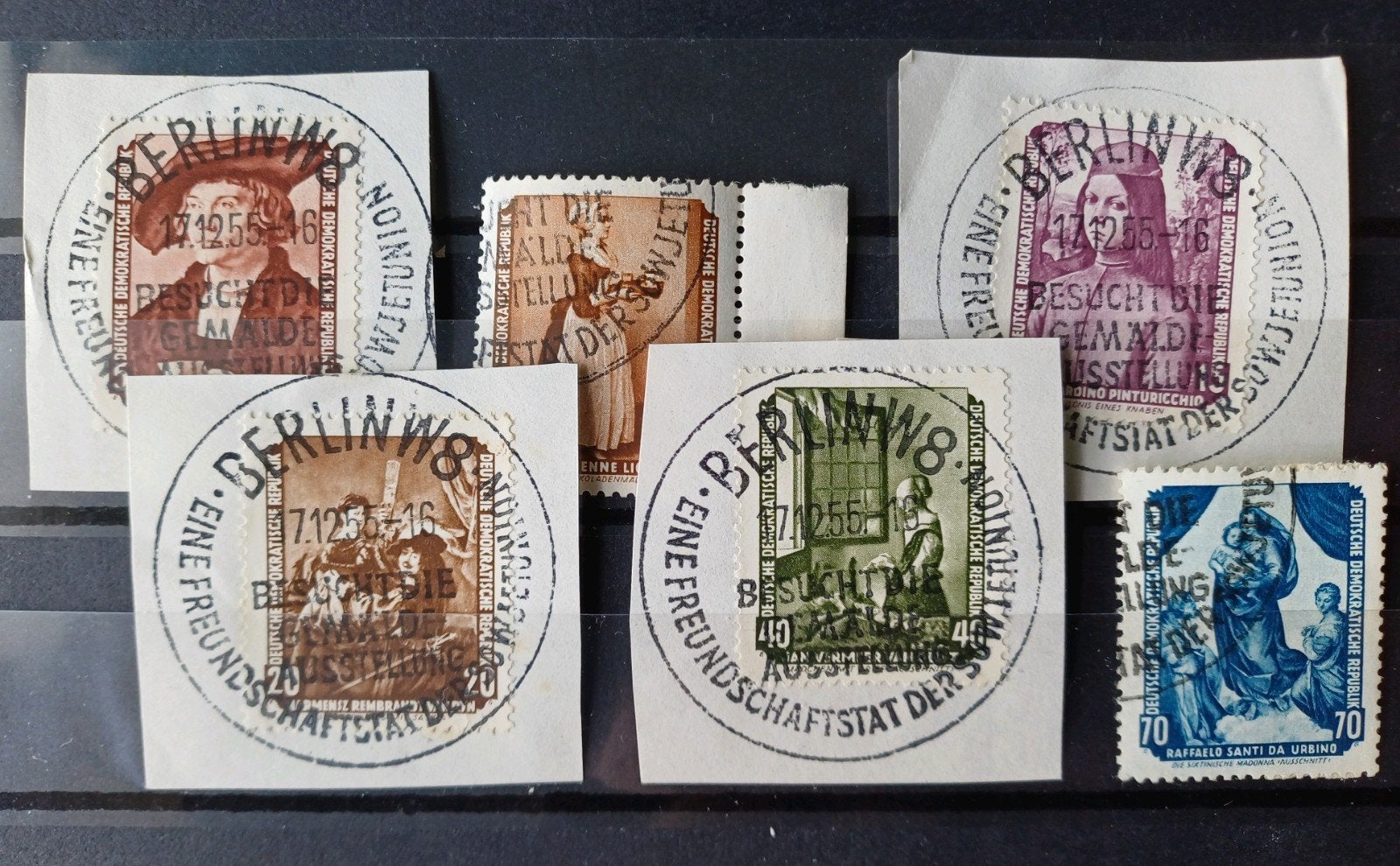 DDR 504-509 gestempeld, Ophalen of Verzenden, DDR, Gestempeld