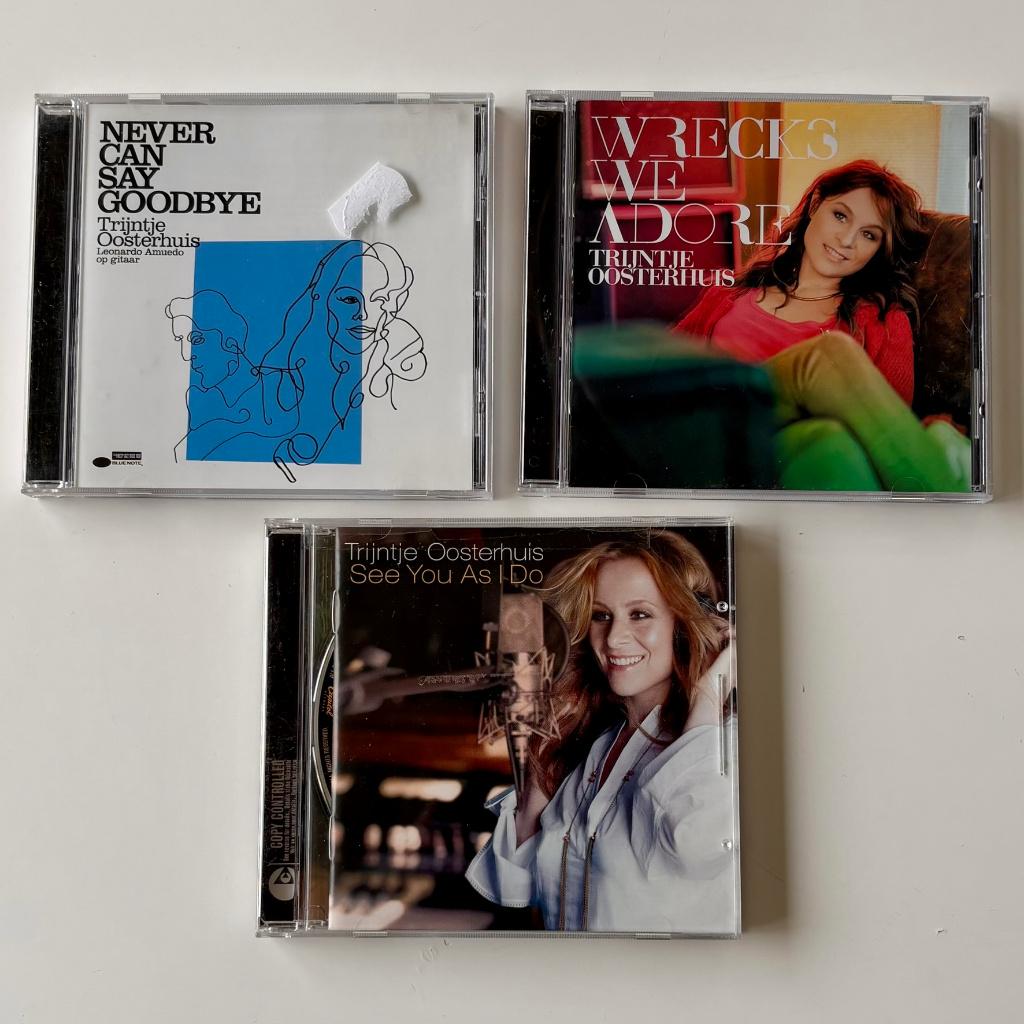 3 x Trijntje Oosterhuis, Ophalen of Verzenden, 1980 tot heden, Gebruikt, Jazz