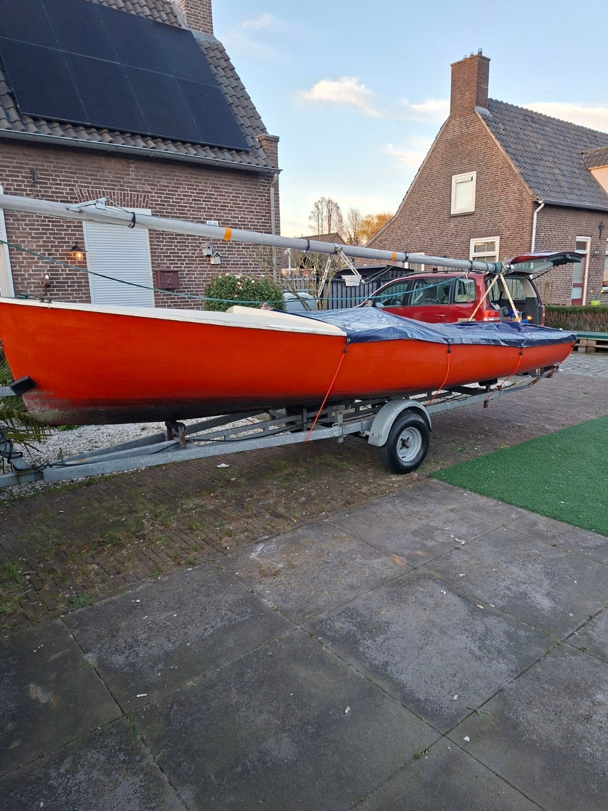 TEAB ,,Barnegat 505 compleet met trailer en toebehoren., Watersport en Boten, Ophalen, Gebruikt