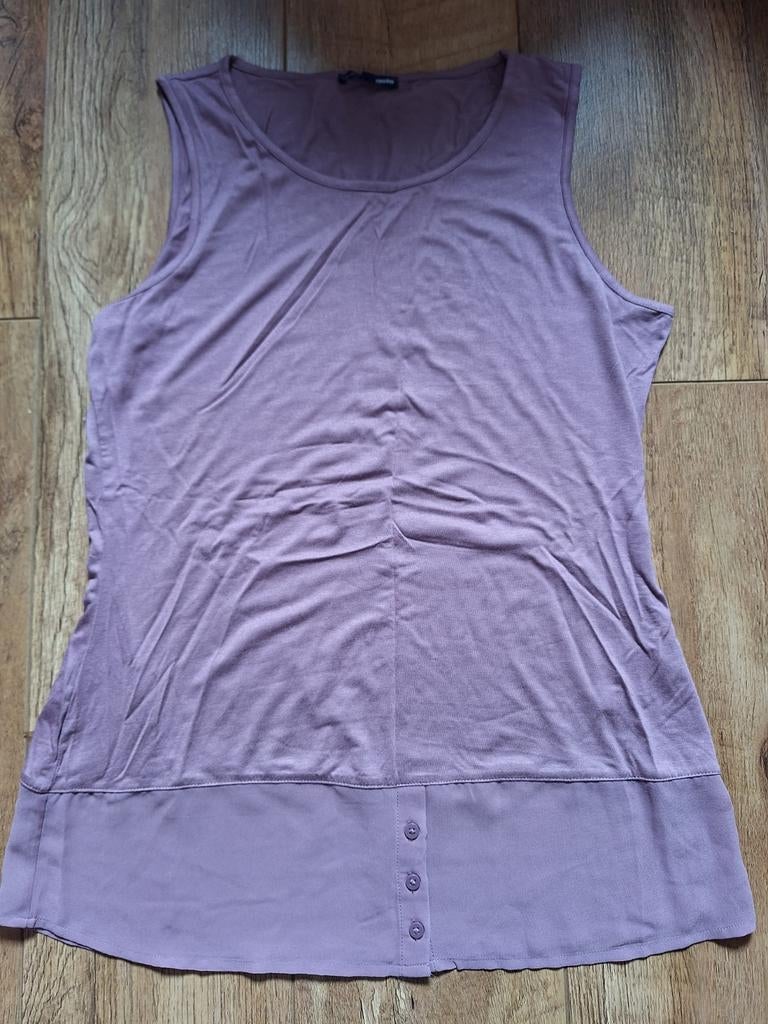 Charles Vögele mouwloze top, maat S, Kleding | Dames, T-shirts, Paars, Nieuw, Ophalen of Verzenden, Maat 36 (S)