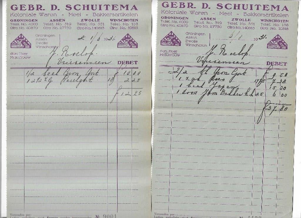 WINSCHOTEN 1931, Ophalen of Verzenden, Gebruikt