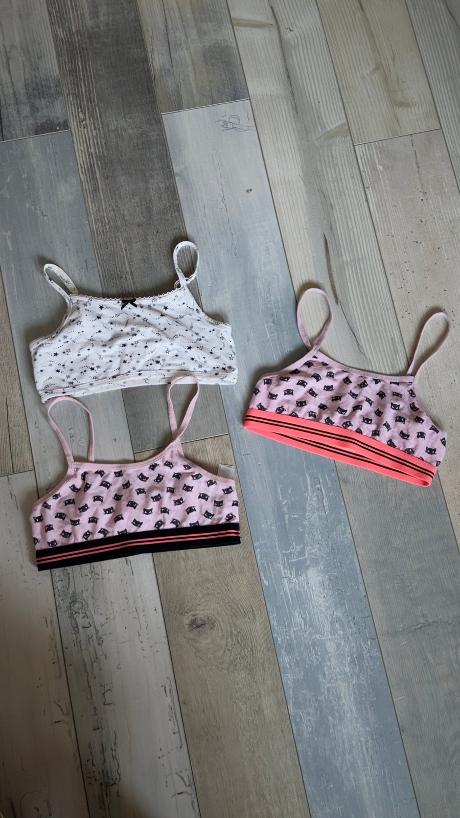 3 tops Zeeman maat 146, Ophalen of Verzenden, Zo goed als nieuw, Meisje, Nacht- of Onderkleding