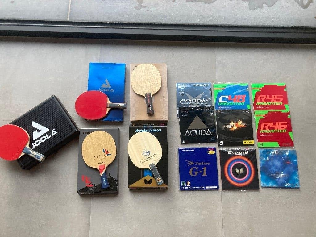 Tafeltennismateriaal, Sport en Fitness, Tafeltennis, Verzenden, Nieuw, Net, Batje(s) of Balletje(s), Wedstrijdformaat