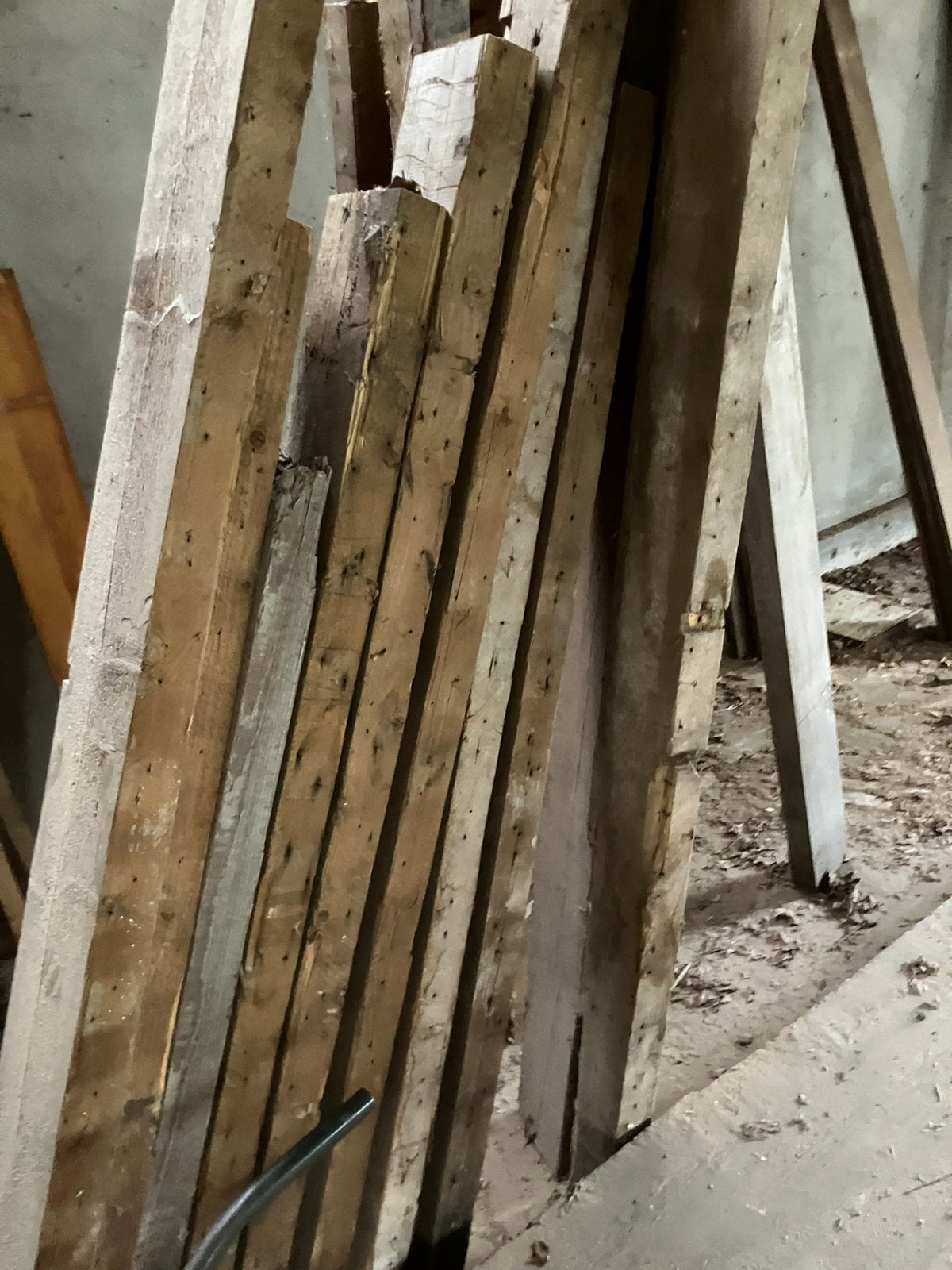 Hout partij, Tuin en Terras, Palen, Balken en Planken, Ophalen of Verzenden, Zo goed als nieuw, 250 cm of meer, Balken