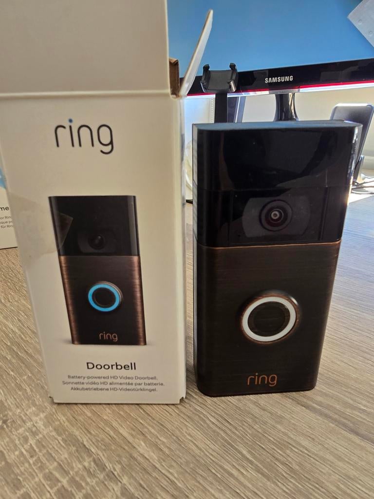 Ring video deurbel, Ophalen of Verzenden