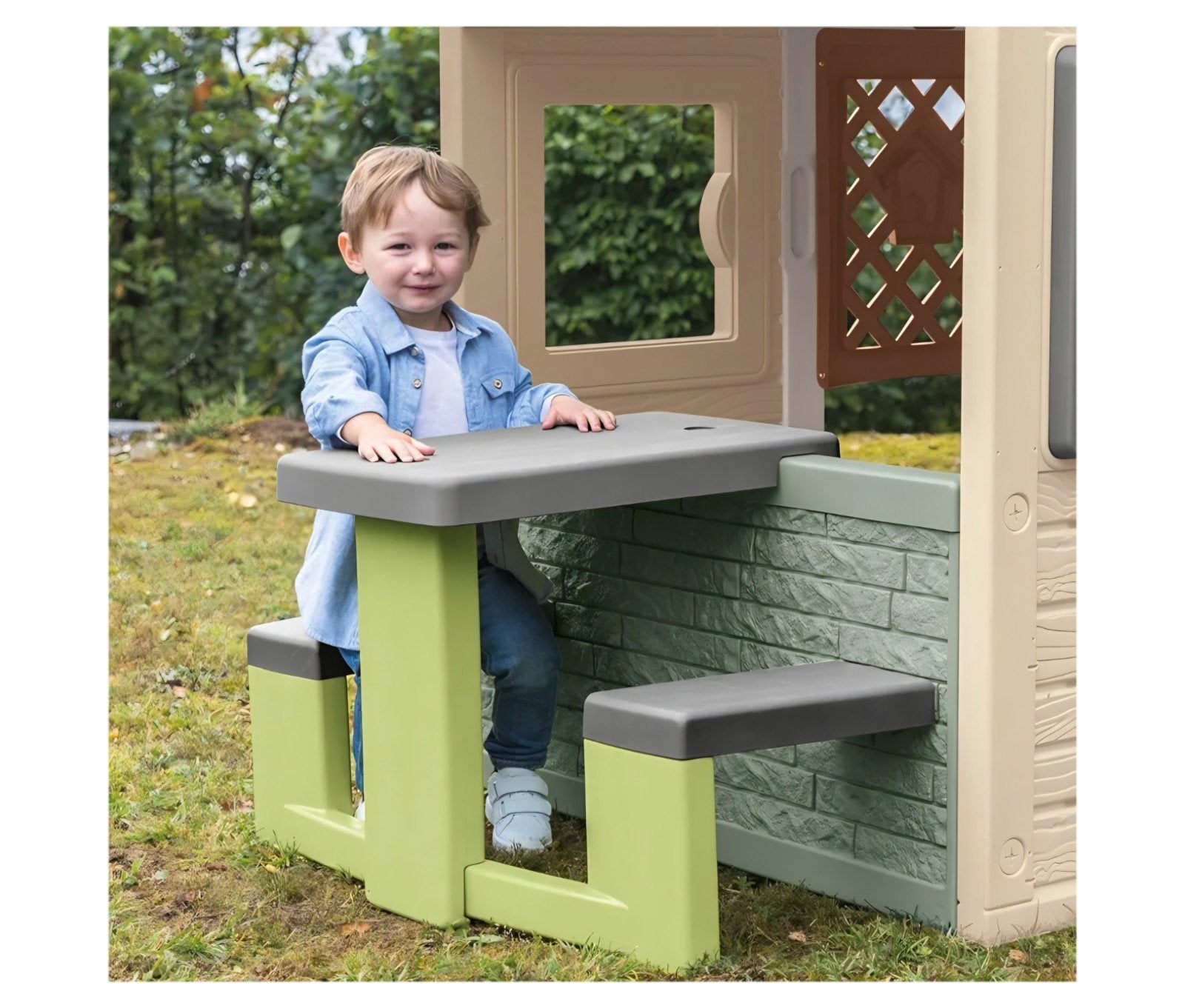 Smoby Neo huis picknicktafel voor kinderen, Ophalen, Zo goed als nieuw, Kunststof