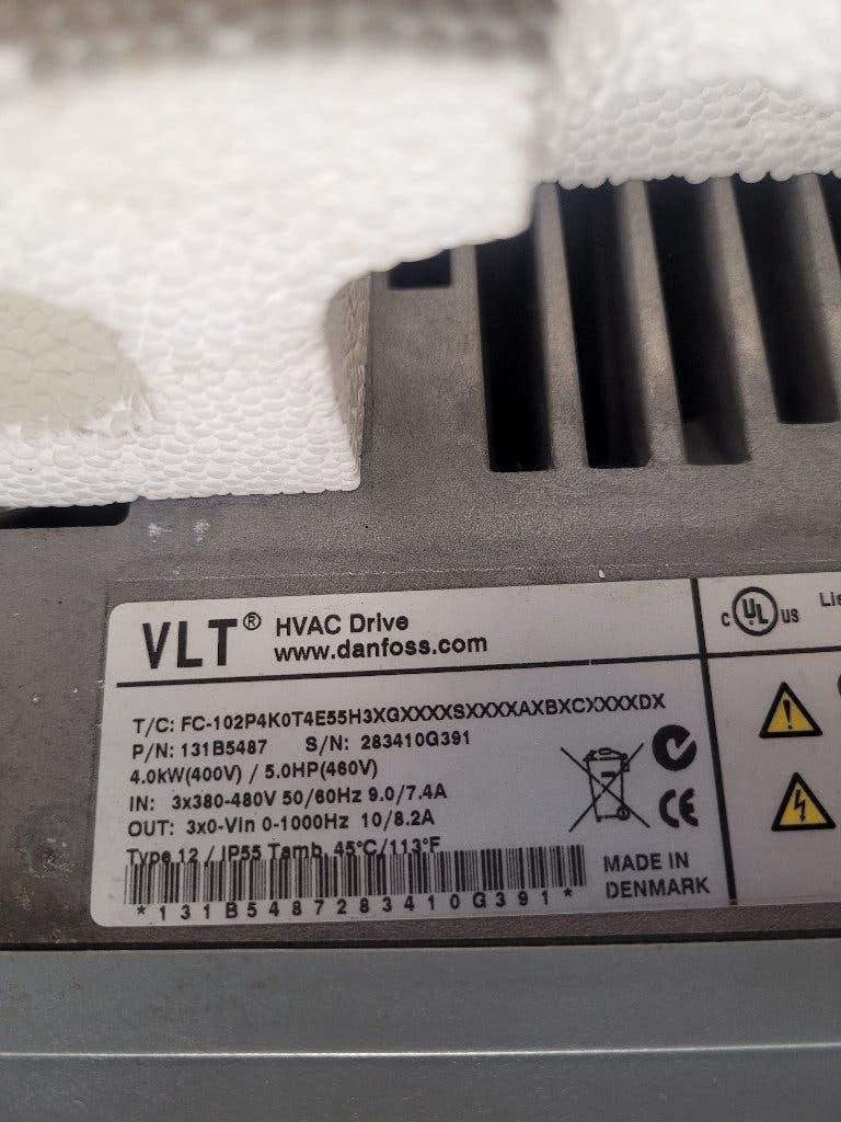 Danfoss HVAC Drive frequentieregelaar 3~400V 4kW, Danfoss Nederland, Nieuw, Ophalen of Verzenden, Info@danfoss.nl