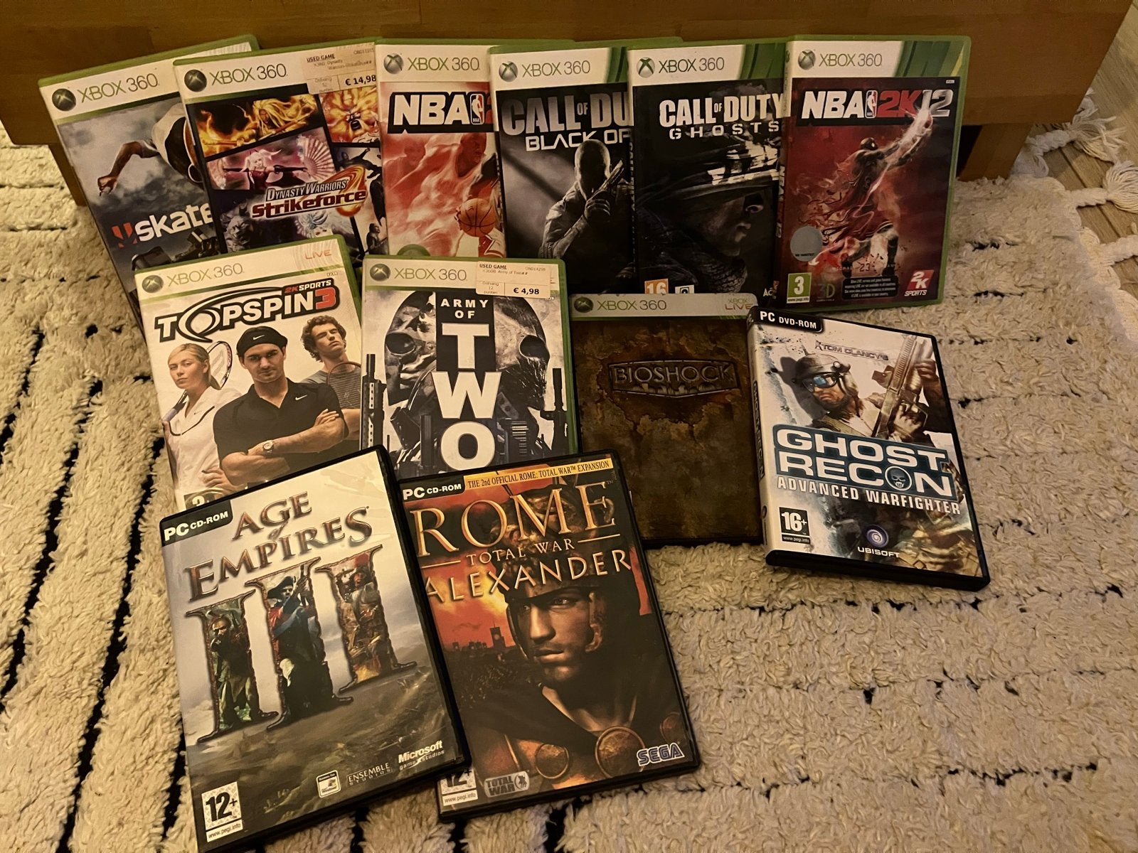 Diverse Xbox 360 & PC Games Collectie, Avontuur en Actie, Gebruikt, Ophalen of Verzenden, 3 spelers of meer