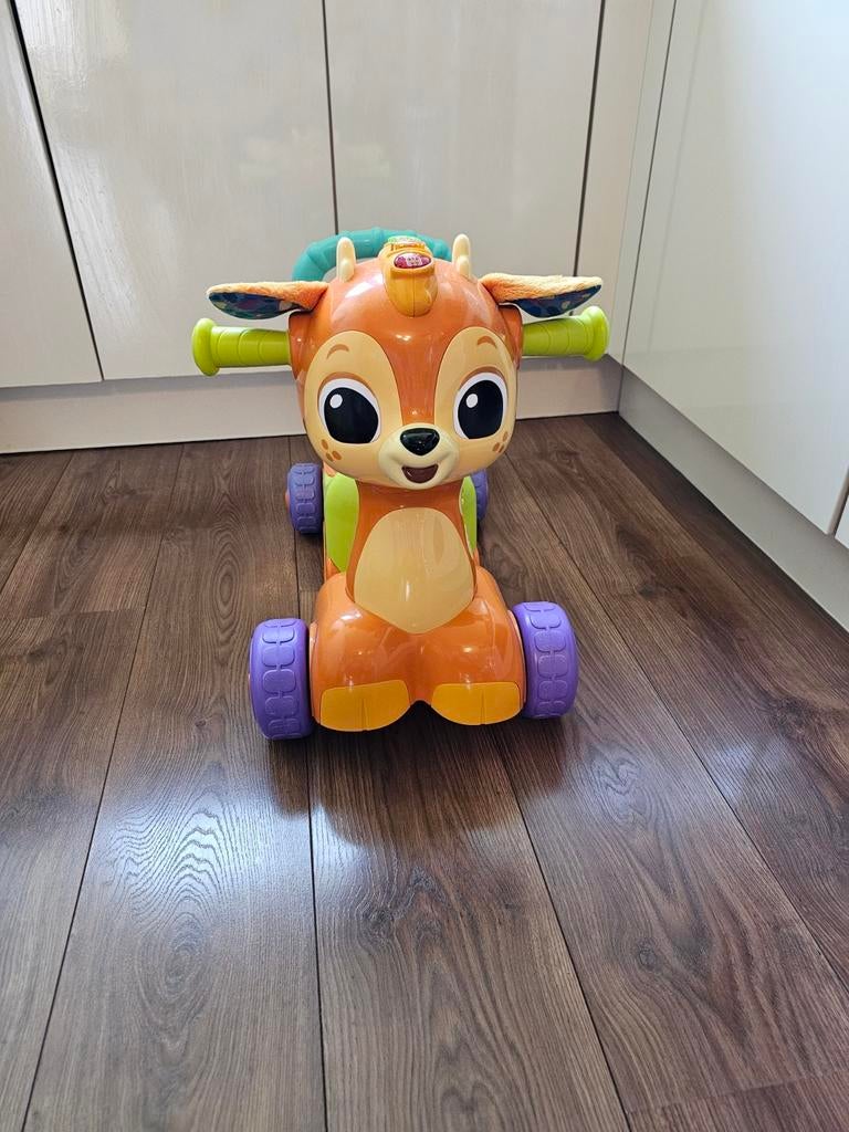 VTech Loopvoertuig Hertje - Interactief Speelgoed, Ophalen of Verzenden, Zo goed als nieuw, Loopvoertuig