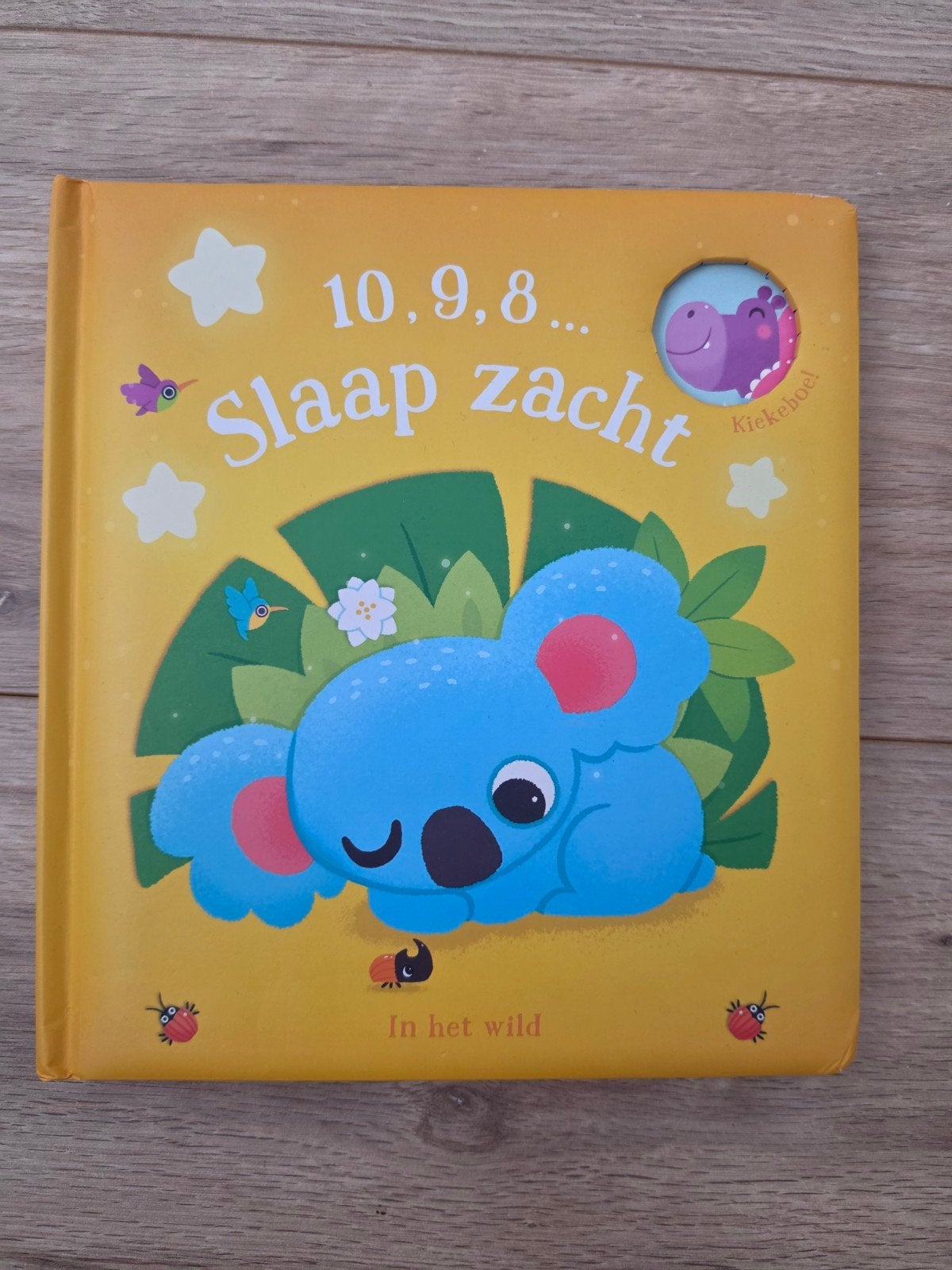 10 9 8 slaap zacht in het wild voorleesboek kiekeboe nieuw, Boeken, Ophalen of Verzenden, Nieuw