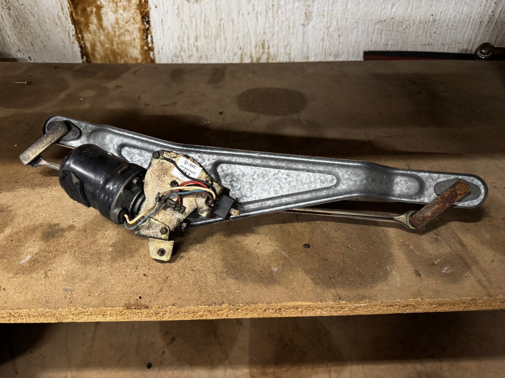 Golf cabrio caddy mk1 ruitenwissenmotor, Ophalen of Verzenden