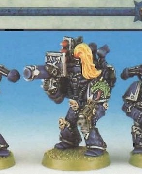 GEZOCHT: metalen Chaos Space Marine shoulder pads, Gebruikt, Figuurtje(s), Warhammer, Ophalen of Verzenden
