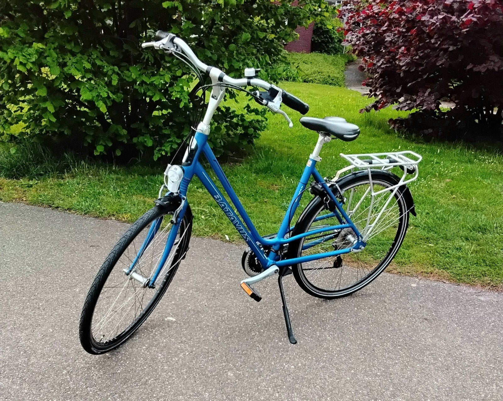 Netjes Batavus Comanche Sportief Damesfiets 28 inch 24-Speed, Ophalen, 28 inch, 53 tot 56 cm, Velgrem