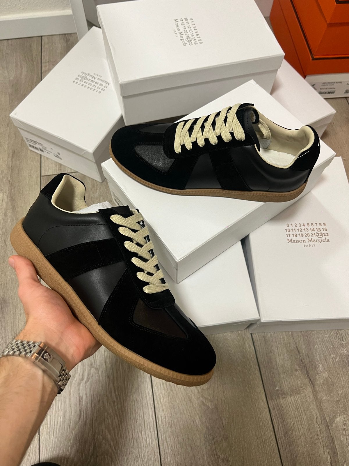 Maison Margiela Sneakers, Kleding | Dames, Ophalen of Verzenden, Nieuw, Zwart, Sneakers of Gympen