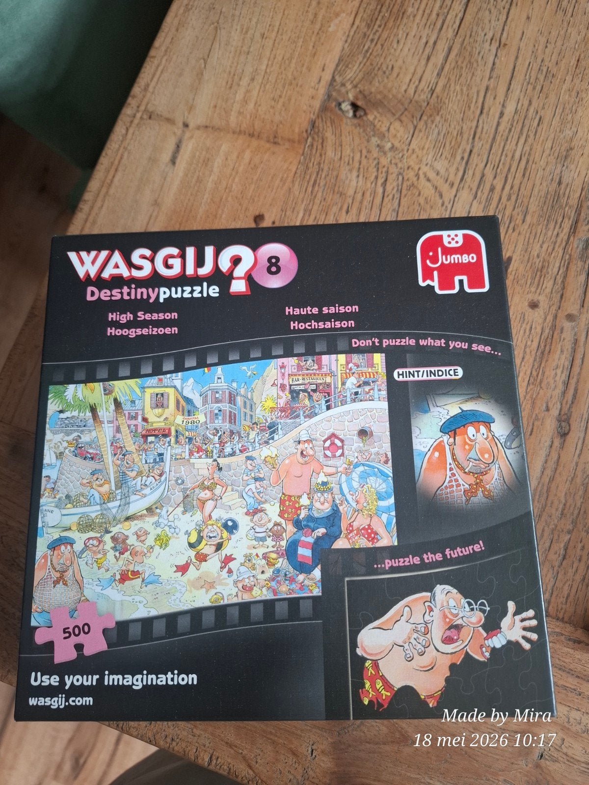 Was gij puzzel, Ophalen of Verzenden, 500 t/m 1500 stukjes