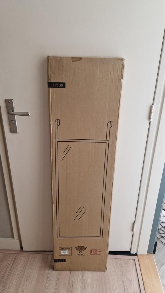 Ophang spiegel voor aan deur Casa, Ophalen, Minder dan 50 cm, 100 tot 150 cm, Nieuw