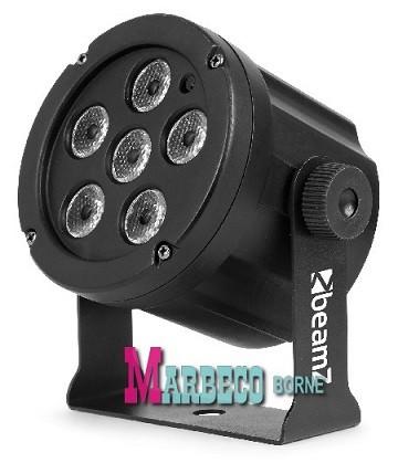 LED Slim Par, PAR30 licht effect, UV, Ultra Violet light, Geluidgestuurd, Nieuw, Info@marbeco.nl, BeamZ