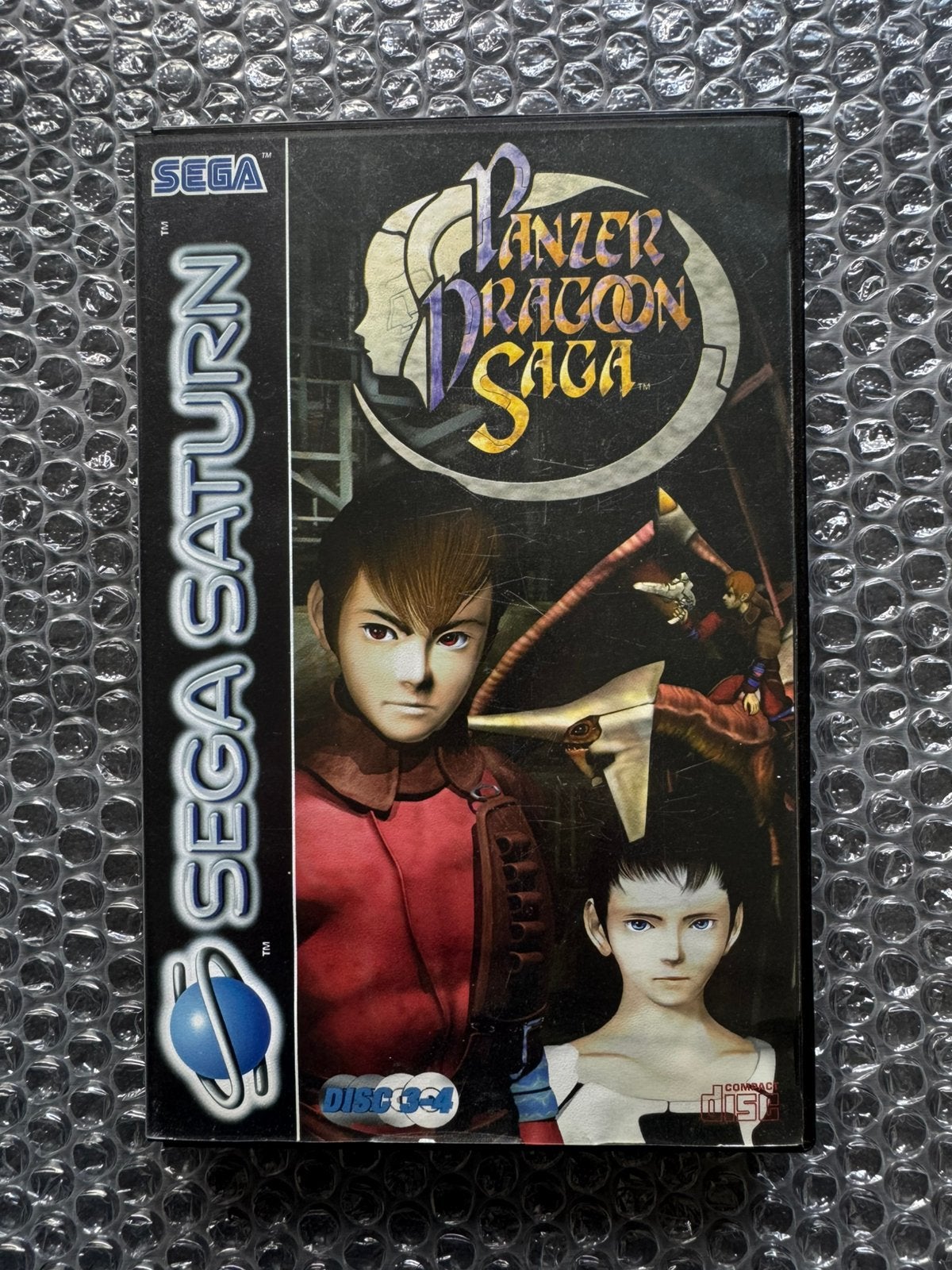 Panzer Dragoon Saga Sega Saturn, Spelcomputers en Games, Games | Sega, Zo goed als nieuw, Saturn of Dreamcast, 1 speler, Vanaf 12 jaar