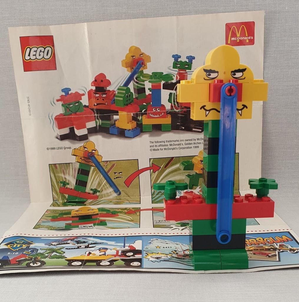 2743 Lego Pendulum Nose, Ophalen of Verzenden, Zo goed als nieuw, Complete set, Lego