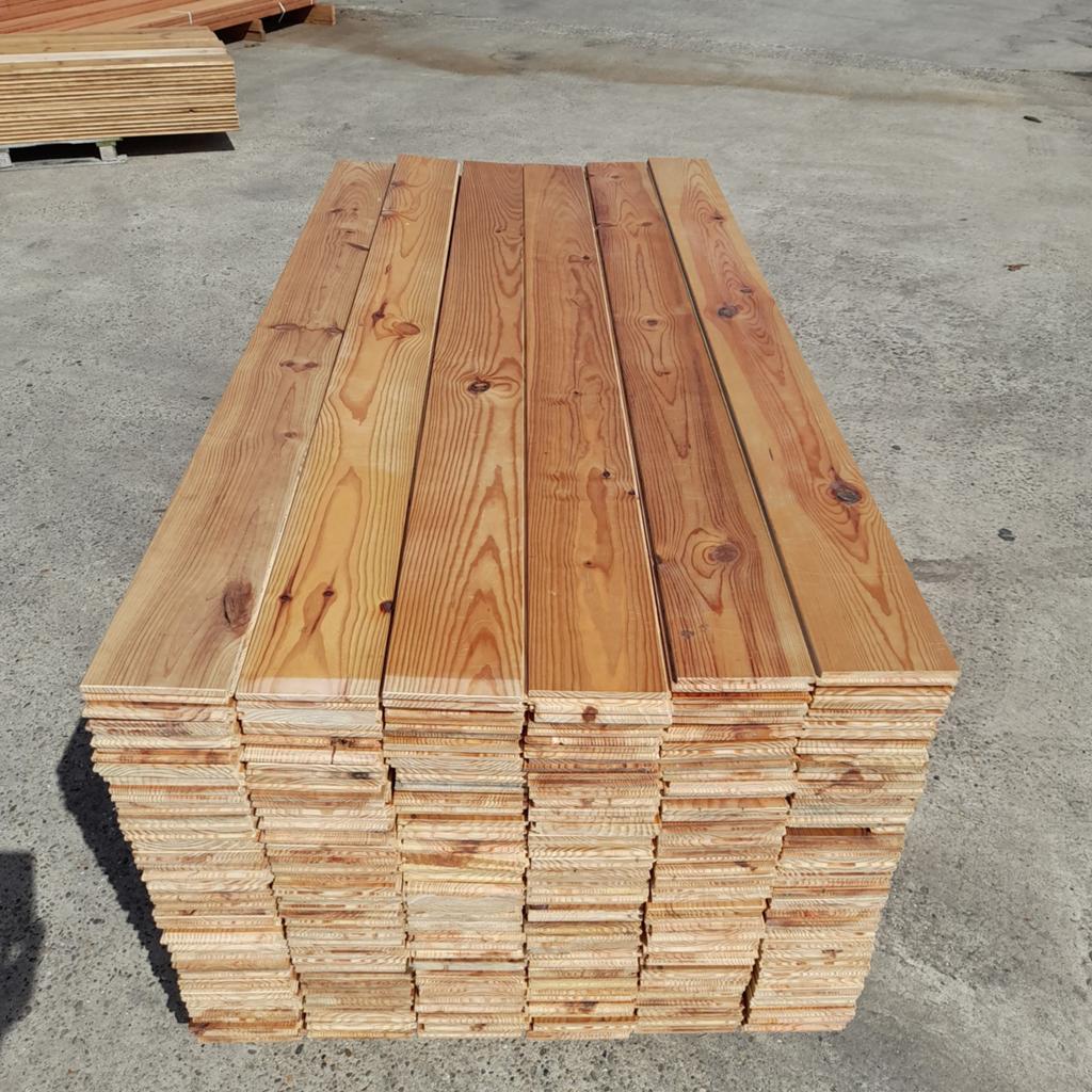 Massief grenen vloer 60 m2 vloerdelen 15,5 cm breed, Doe-het-zelf en Verbouw, Ophalen, Gebruikt, Vloerdelen of -planken, 10 m² of meer