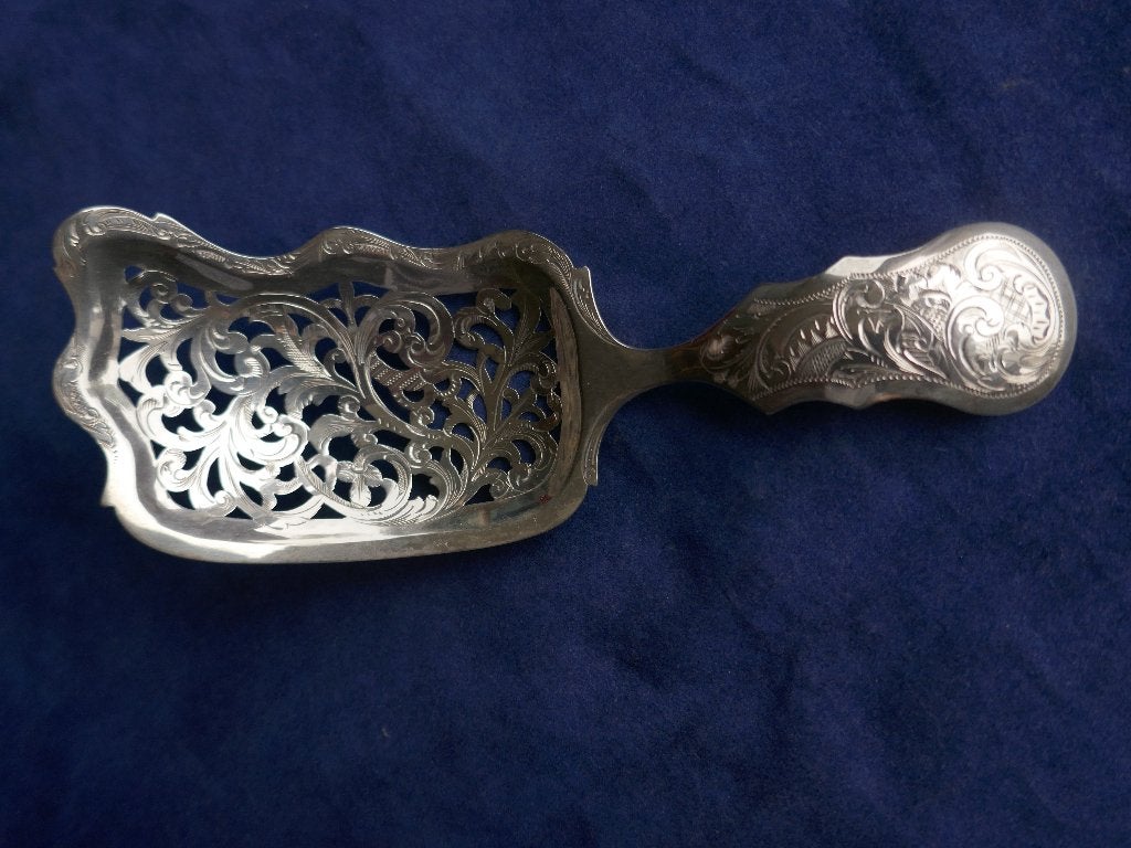 1 zilveren natfruitschep 1848 amsterdam jh schouten 26 gram, Antiek en Kunst, Verzenden, Zilver