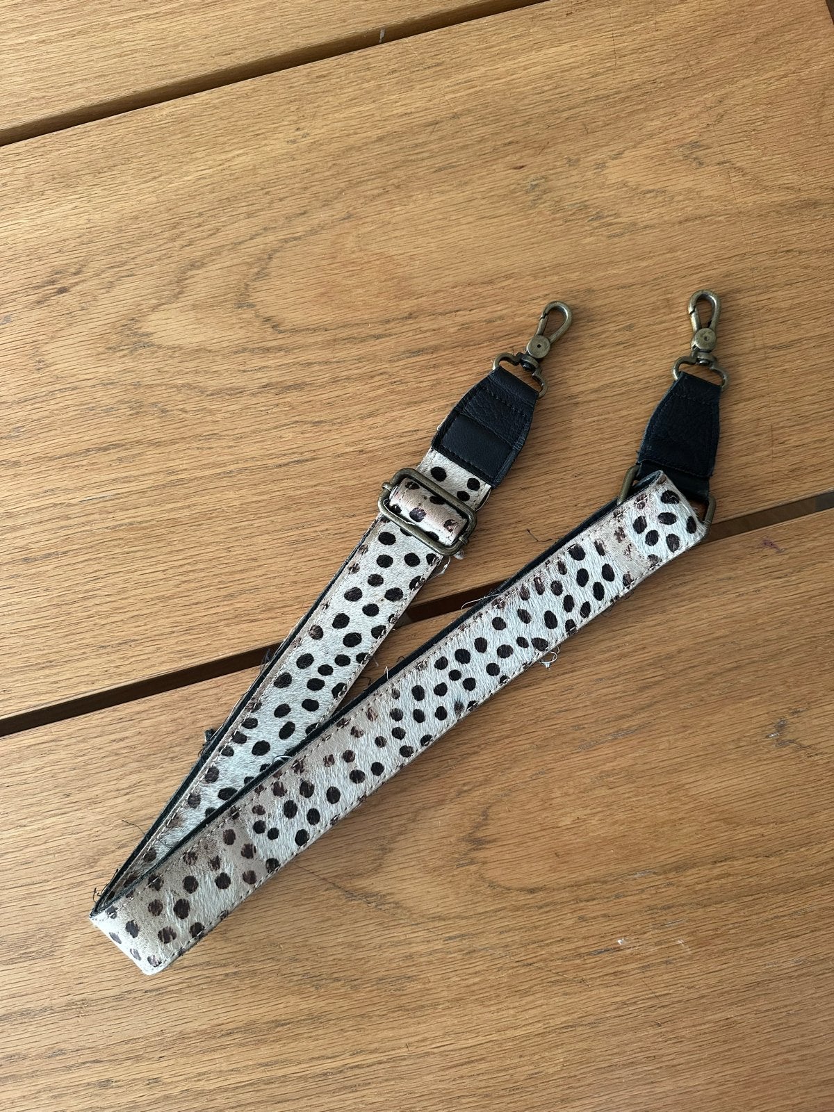 Minre tas hengsel - Dalmatiër print, Ophalen of Verzenden, Zo goed als nieuw, Wit, Overige typen