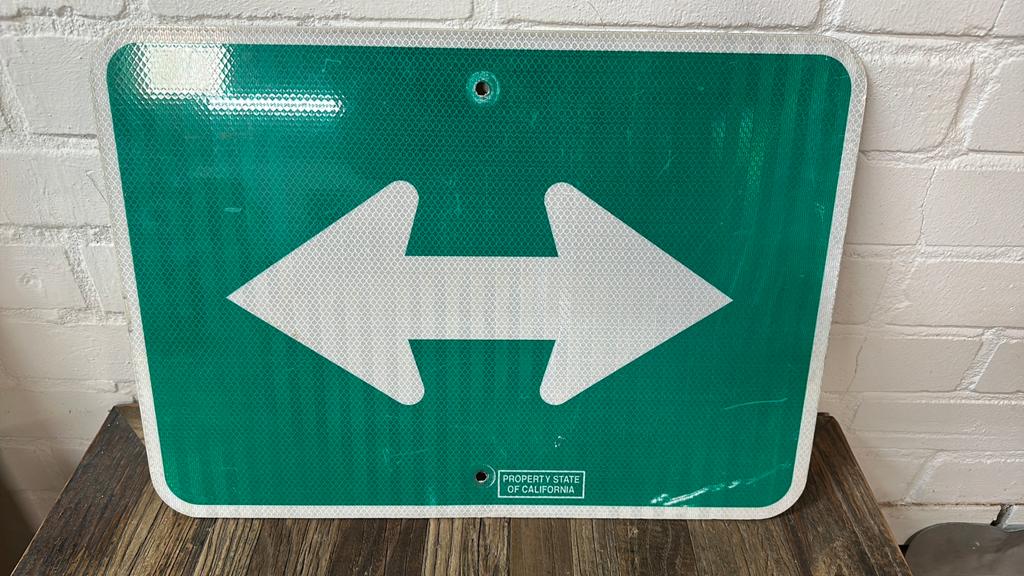 California usa highway bord, Ophalen, Zo goed als nieuw