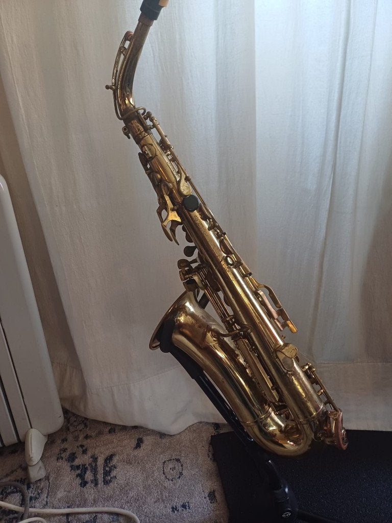 Altsaxofoon Couf Royalist, Muziek en Instrumenten, Ophalen, Gebruikt, Alt, Met koffer