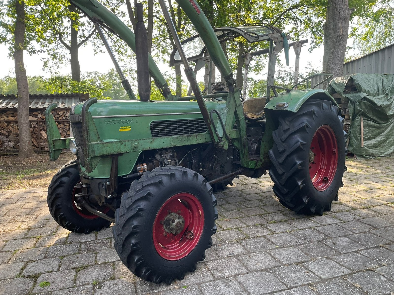Fendt Favorit 3 SA RUNDHAUBER Oldtimer Tractor ZELDZAAM 4X4, Zakelijke goederen, Agrarisch | Tractoren, Ophalen, Gebruikt, Tot 80 Pk