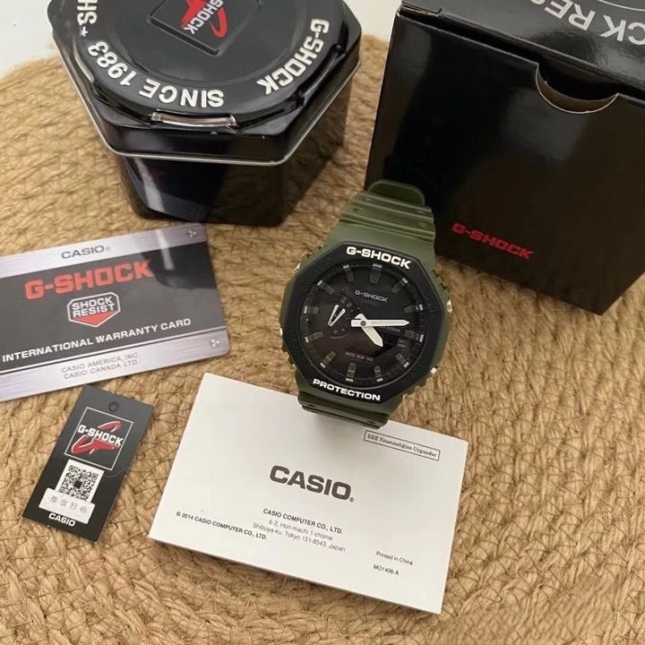 Casio G-Shock Groen, Casio, Kunststof, Polshorloge, Nieuw