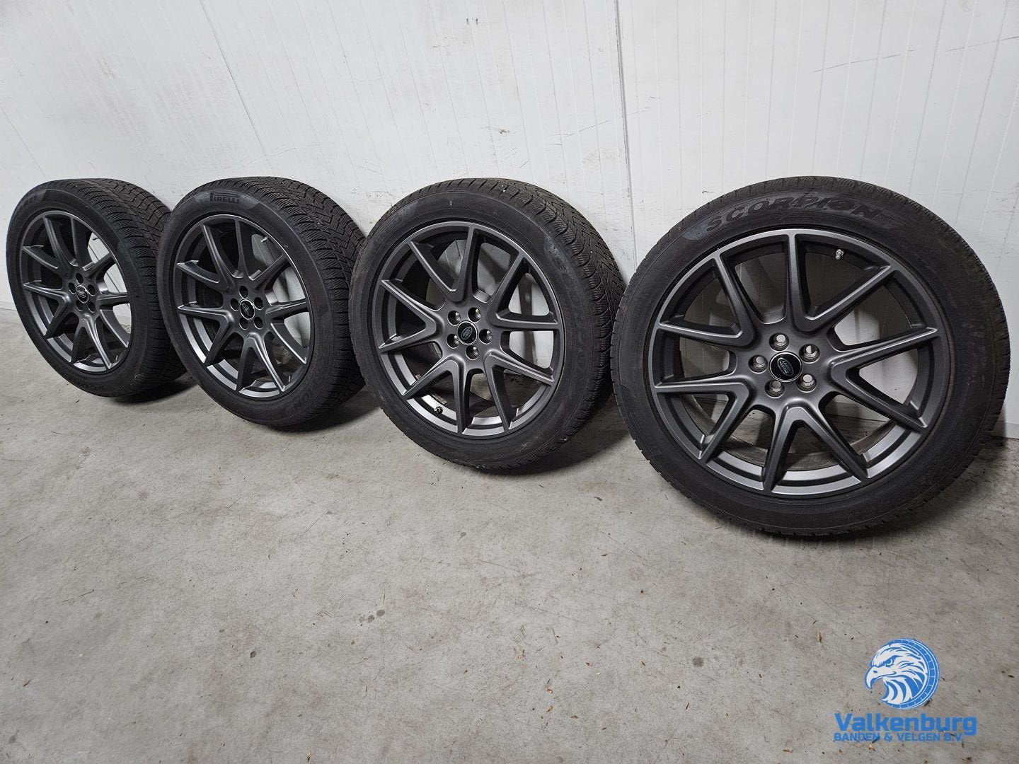 6-7mm! Originele Range Rover Velar L560 21 inch antraciete v