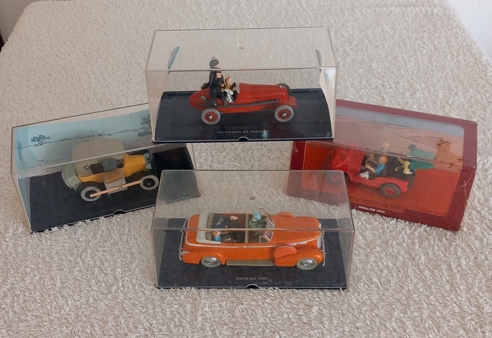 Kuifje auto's Tintin - Diverse modellen, Ophalen
