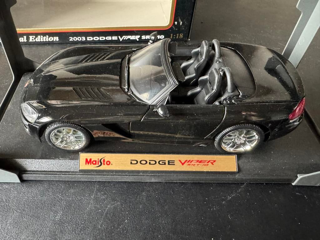 Dodge Viper SRT-10   1:18, Ophalen, Zo goed als nieuw, Auto, Maisto